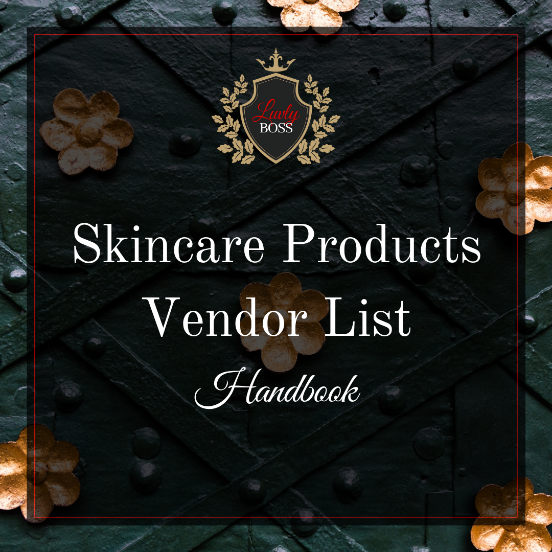 Wholesale Skincare Products Vendor List & Handbook  LuvlyBoss